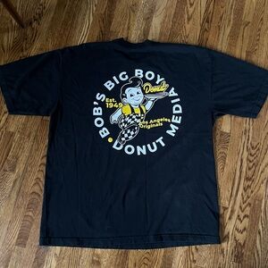 Official Donut x Bob’s Big Boy Collab Event T-Shirt - Size Men’s X-Large